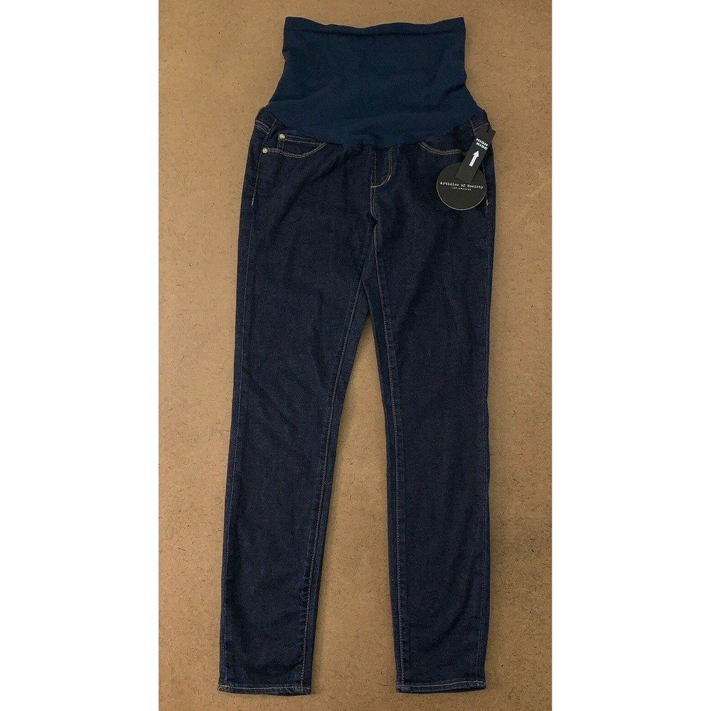 Articles of Society Women's Size 25 Secret Fit Belly Heather Maternity Jeans NWT